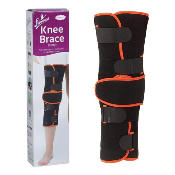 Buy Flamingo Hinged Knee Brace Support Brace Sleeves Pair Knee Compression Support  Knee Cap Guard Brace For Unisex BLACK Size : XL Online at Best Prices in  India - JioMart.