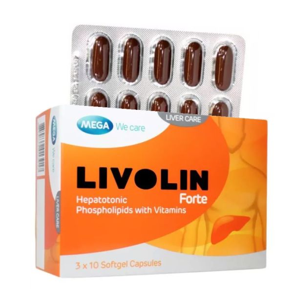 Mega Livolin Forte 2x50s | Liver Health